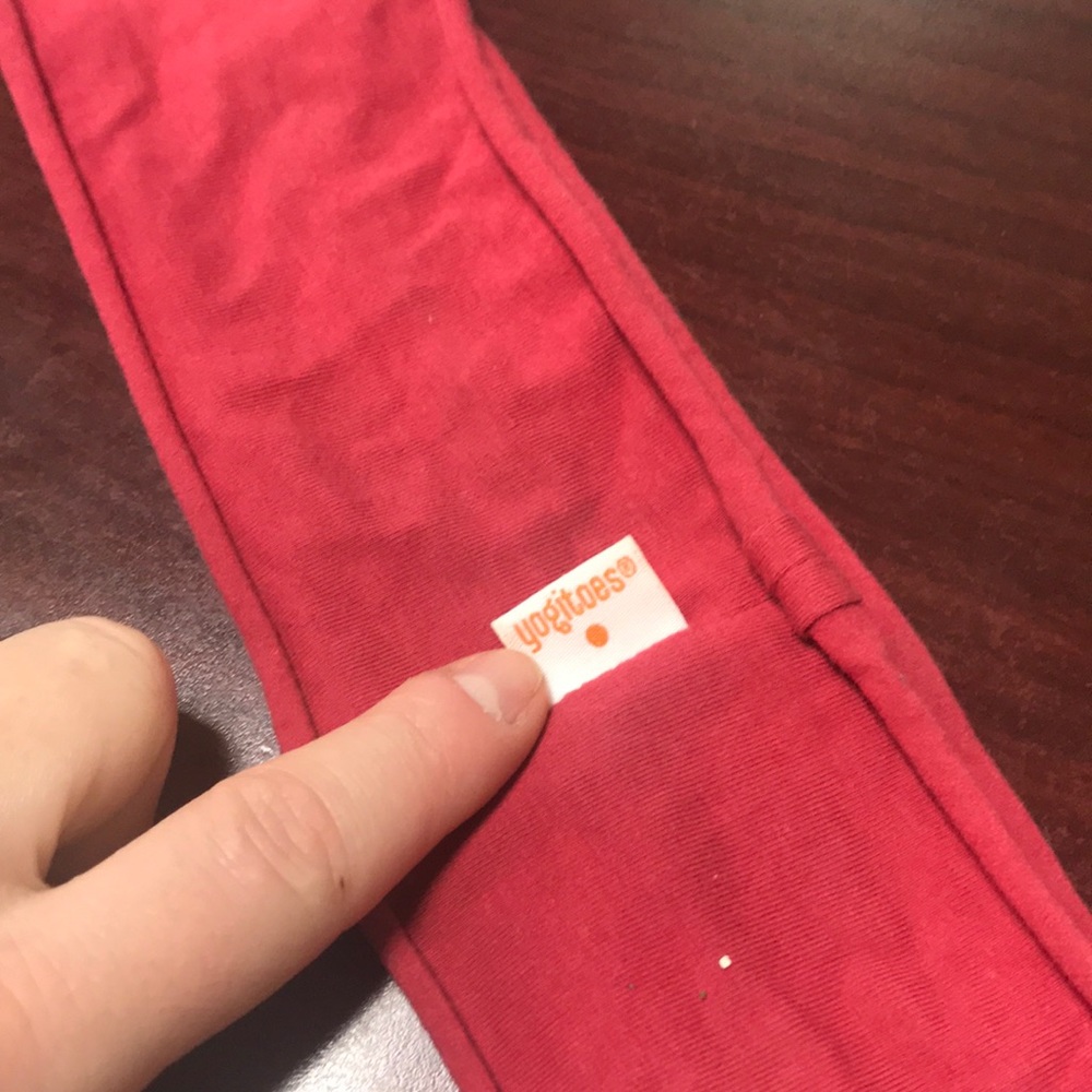 Yogitoes red yoga headband